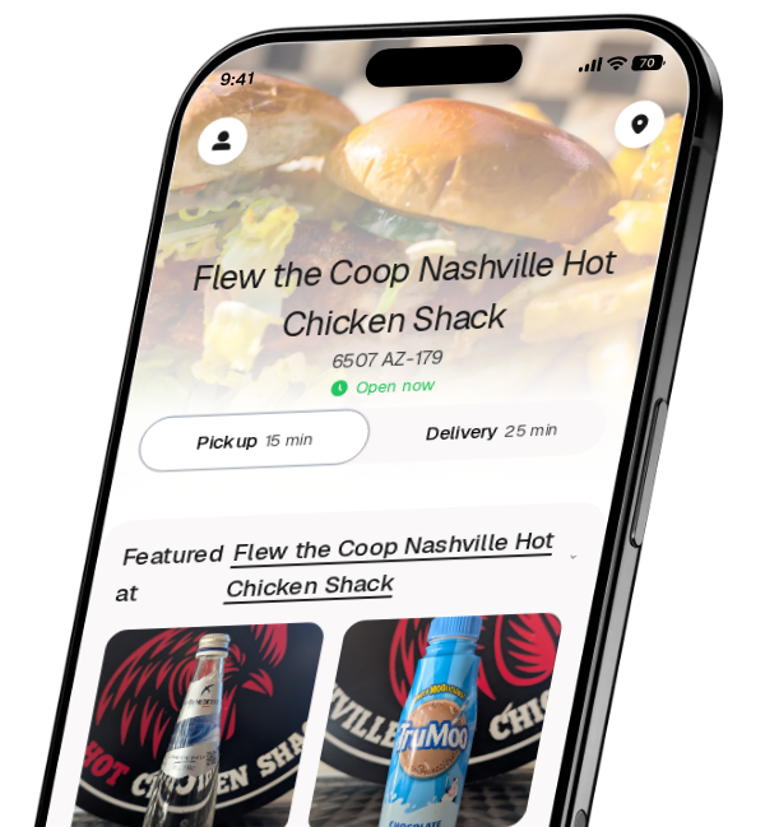 Flew the Coop Nashville Hot Chicken Shack app preview